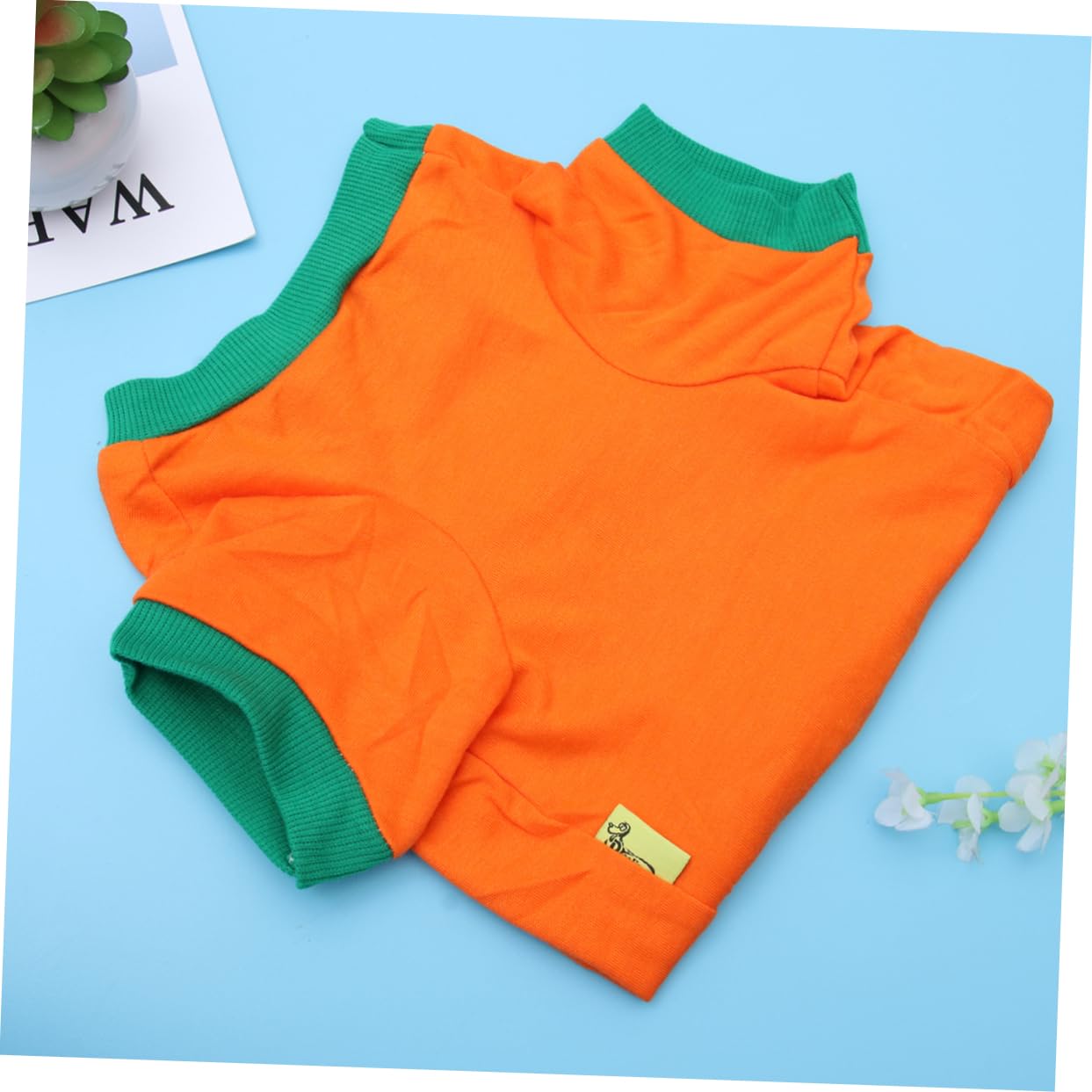 BESTonZON 3 Vestiti Zucca Per Animali Domestici Top Zucca Per Camicia Animali Domestici Halloween Costume Da Compagnia Halloween Costume Da Cane
