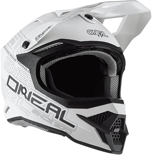 Miniatura 5 de O'Neal - 0627-011 Serie 3 Casco todoterreno unisex para adultos (blanco plano, XS)