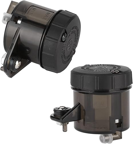 Miniatura 8 de Kit de depósito de líquido de frenos, depósito universal de líquido de frenos de motocicleta, tanque de embrague, cilindro, taza de aceite,