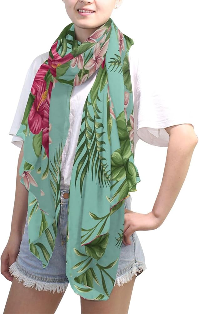 美品】noanoa hawaii シルク100%大判ストール スカーフ 美品】noanoa