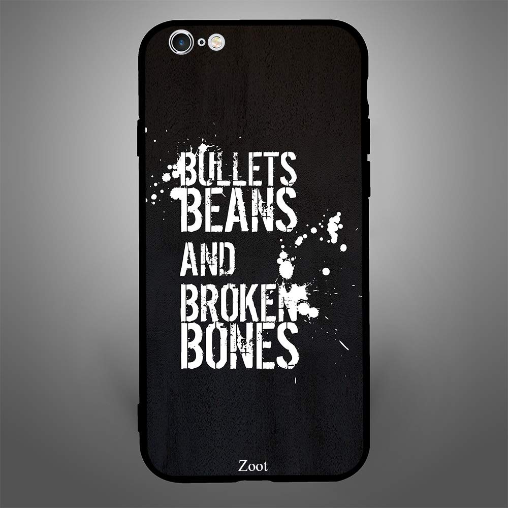 iPhone 6 Plus/ 6s Plus Case Cover Bullets Beans Bones, Zoot Protective Casing Modern Trendy Design Covers & Cases