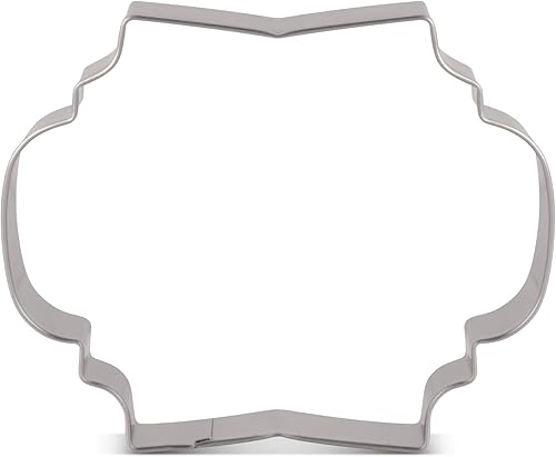 LILIAO Janka - Cortador de galletas rectangular con marco para sándwich, fondant, 4.1 x 3.1 pulgadas, acero inoxidable