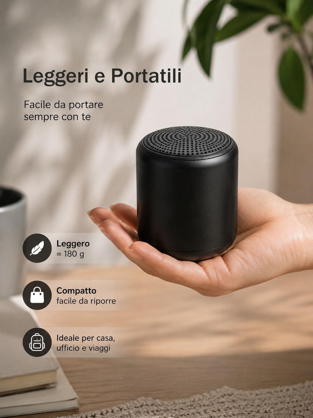 Cassa Bluetooth Portatile Potente 30W,Mini Altoparlante Bluetooth 5.4,IPX7 Impermeabile,bassi stereo HiFi HD,6-24 ore di riproduzione, Accoppiamento TWS,Speaker da Esterno Casa, Ciclismo, Esterno