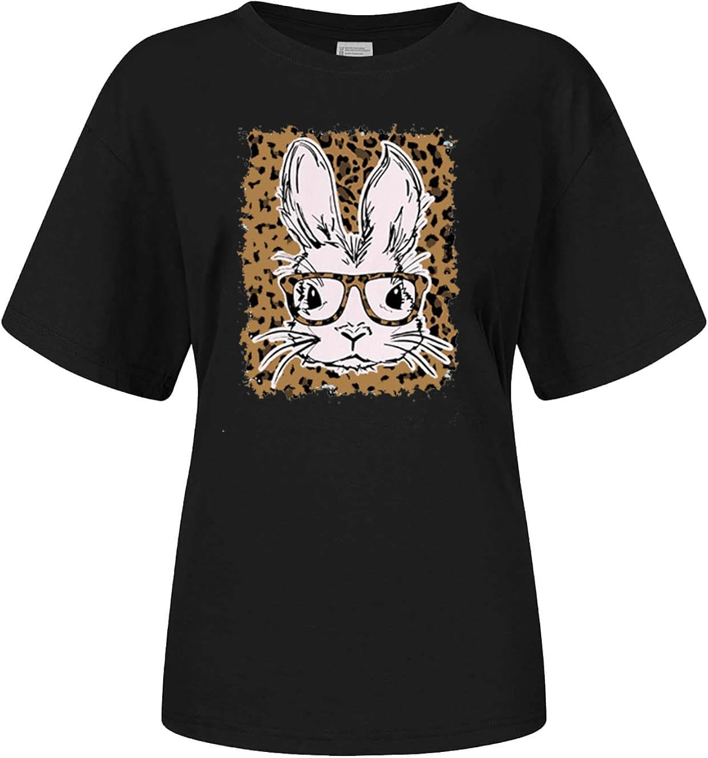 Miniatura 3 de Happy Easter Shirts for Women Rabbit Graphic T-Shirt Best Bunny MOM Funny Letter Printed Christian Short Sleeve Tops