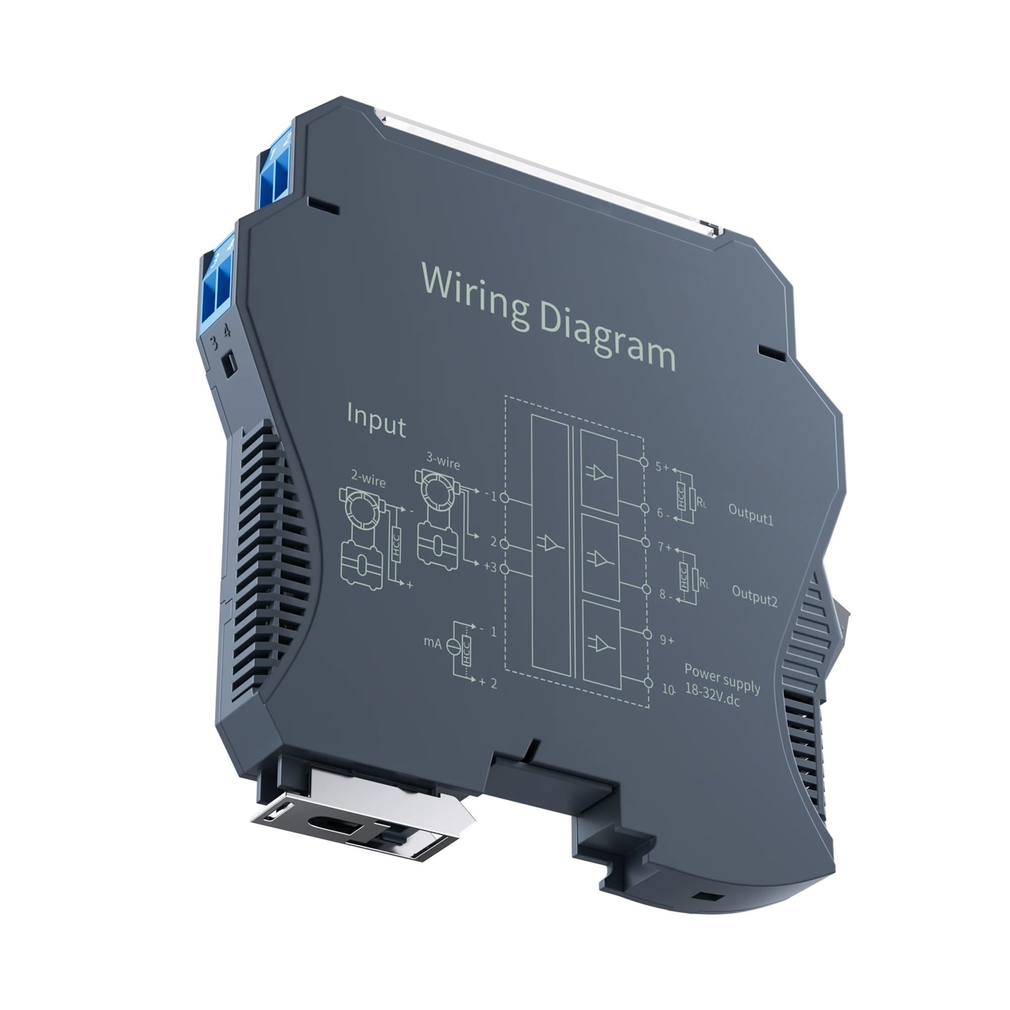 Isolateur de signal stable contre la distorsion de courant DC24V 1-5V 0-5V