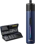 Fanttik S2 Pro Electric Screwdriver, Cordless Screwdriver Set, 7 Torque Settings, 0.5 to 6N.m, 20 Magnetic Bits, 1/4''Hex Shank, with 90° Angle Adapter, for Furniture, Household Repairs (Deep Grey)