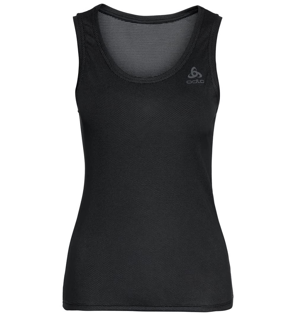 Odlo Women's Women’s ACTIVE F-DRY LIGHT ECO Base Layer Singlet, black, XS