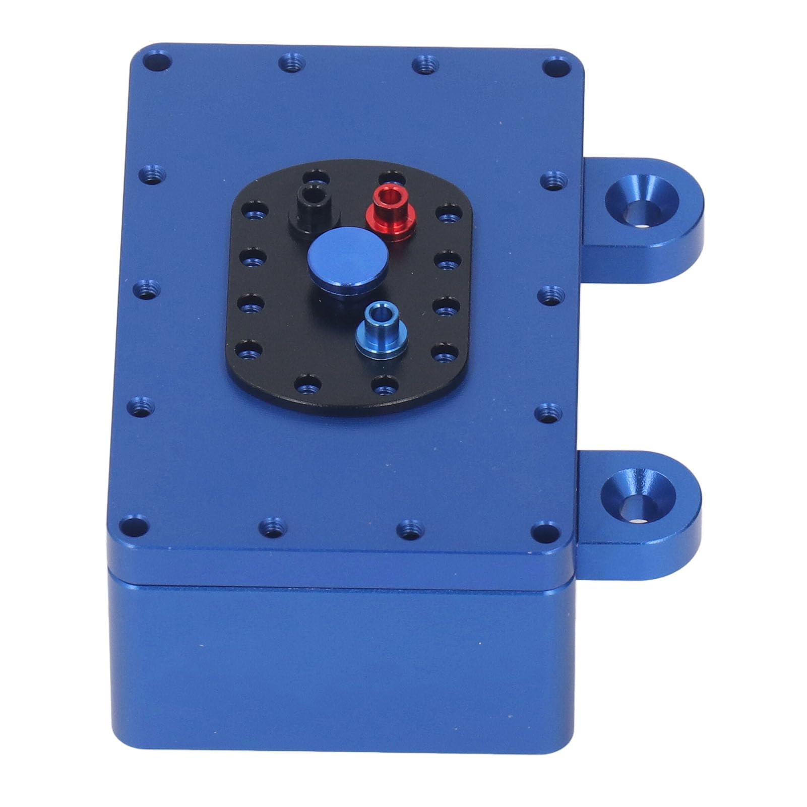 SUNGOOYUE Caja Receptora de Pila de Combustible RC 1:10 de Aleación de Aluminio Duradera para RC4WD TF2 SCX10 Pro VS4-10 1/8 1/10 Crawler, Impermeable, Fácil Instalación (Blue)