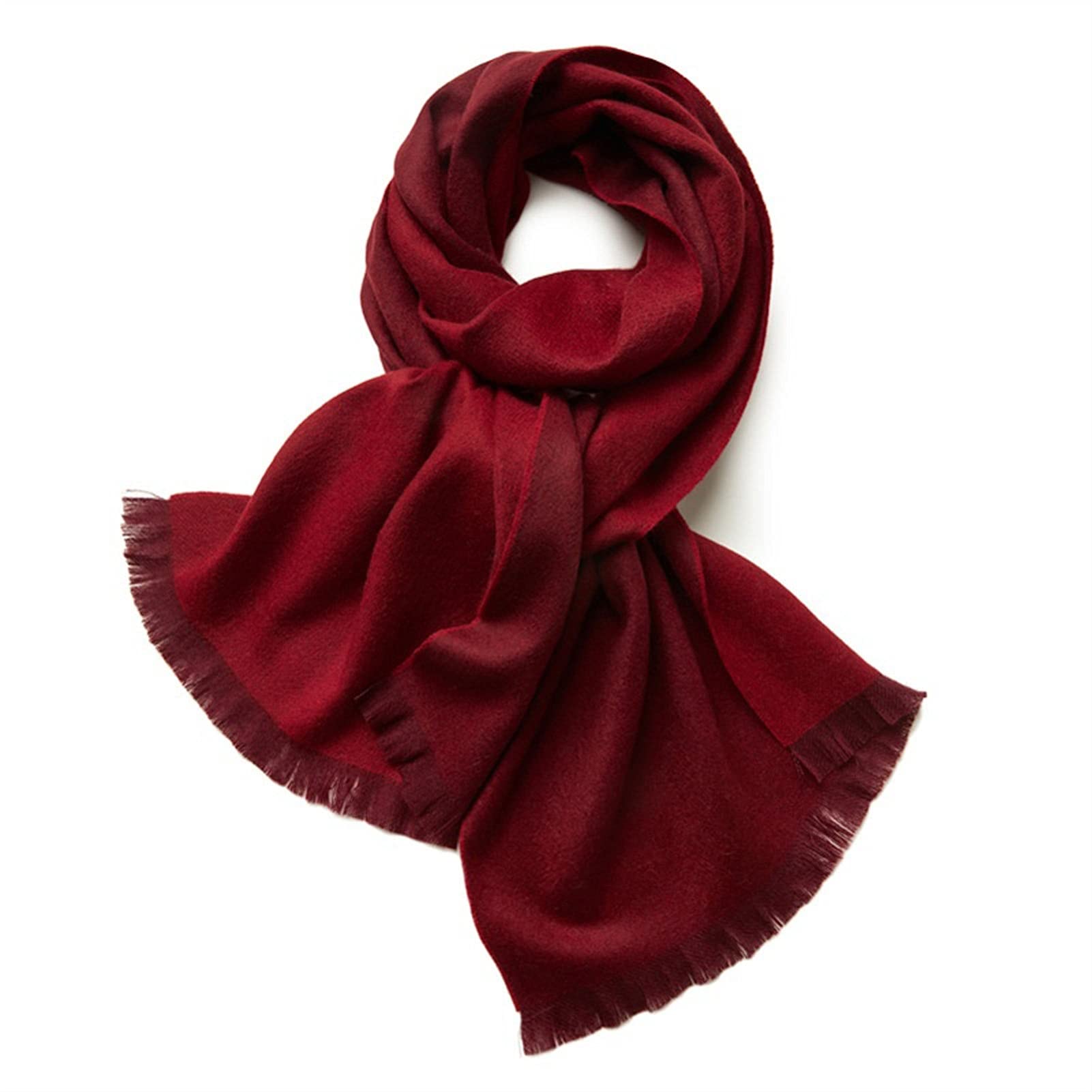 Schal Kaschmirschal Damen Herren lang doppelseitig kariert warm Geschenk mitteldick Mode Winter Herren Kaschmirschal 32-180 cm Kaschmirschal (2 32)