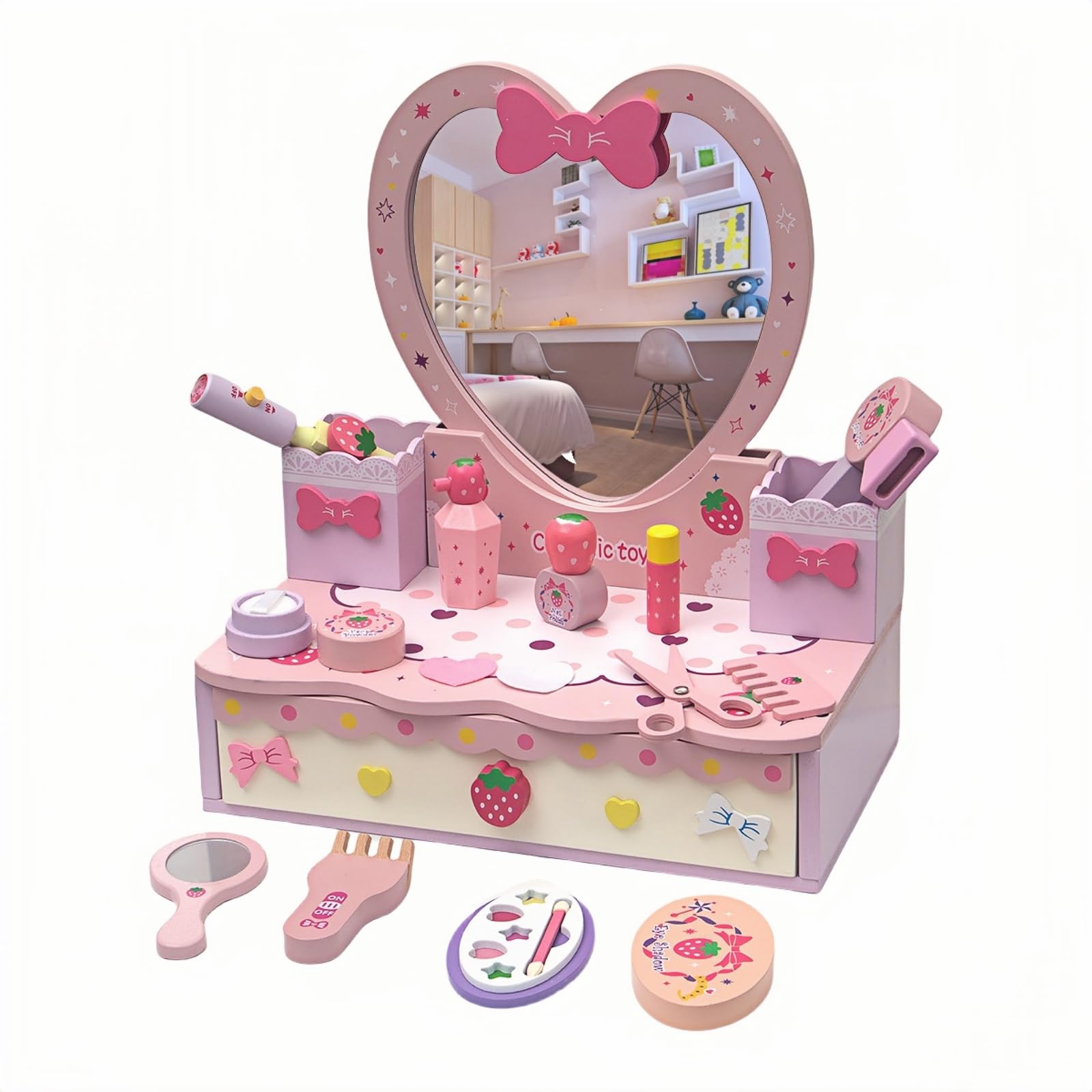 Amazon.co.jp: マザーガーデン ドレッサー おままごと ハート