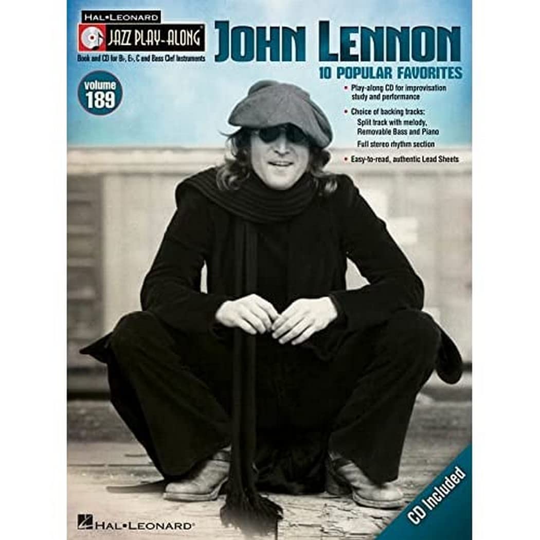 Jazz Play-Along Volume 189: John Lennon (Hal Leonard Jazz Play-Along)