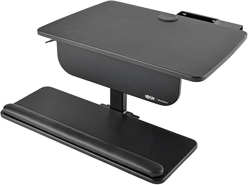 Miniatura 7 de Tripp Lite WorkWise - Estación de trabajo de escritorio de altura ajustable, plataforma de monitor de 36 x 22 pulgadas (WWSSD3622)