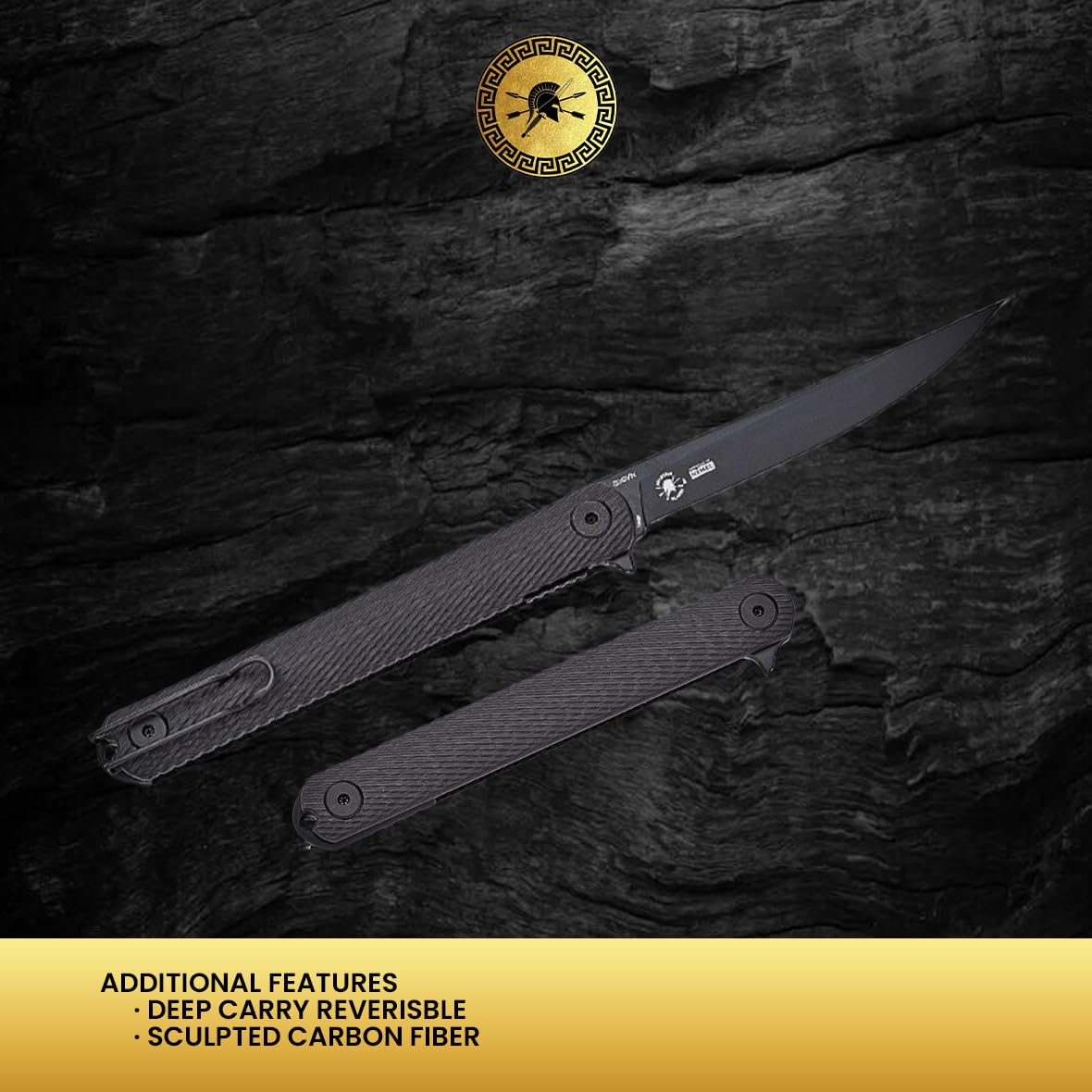 Amazon.com: Spartan Blades Nemec Folder - Carbon Fiber | SFBL12CF