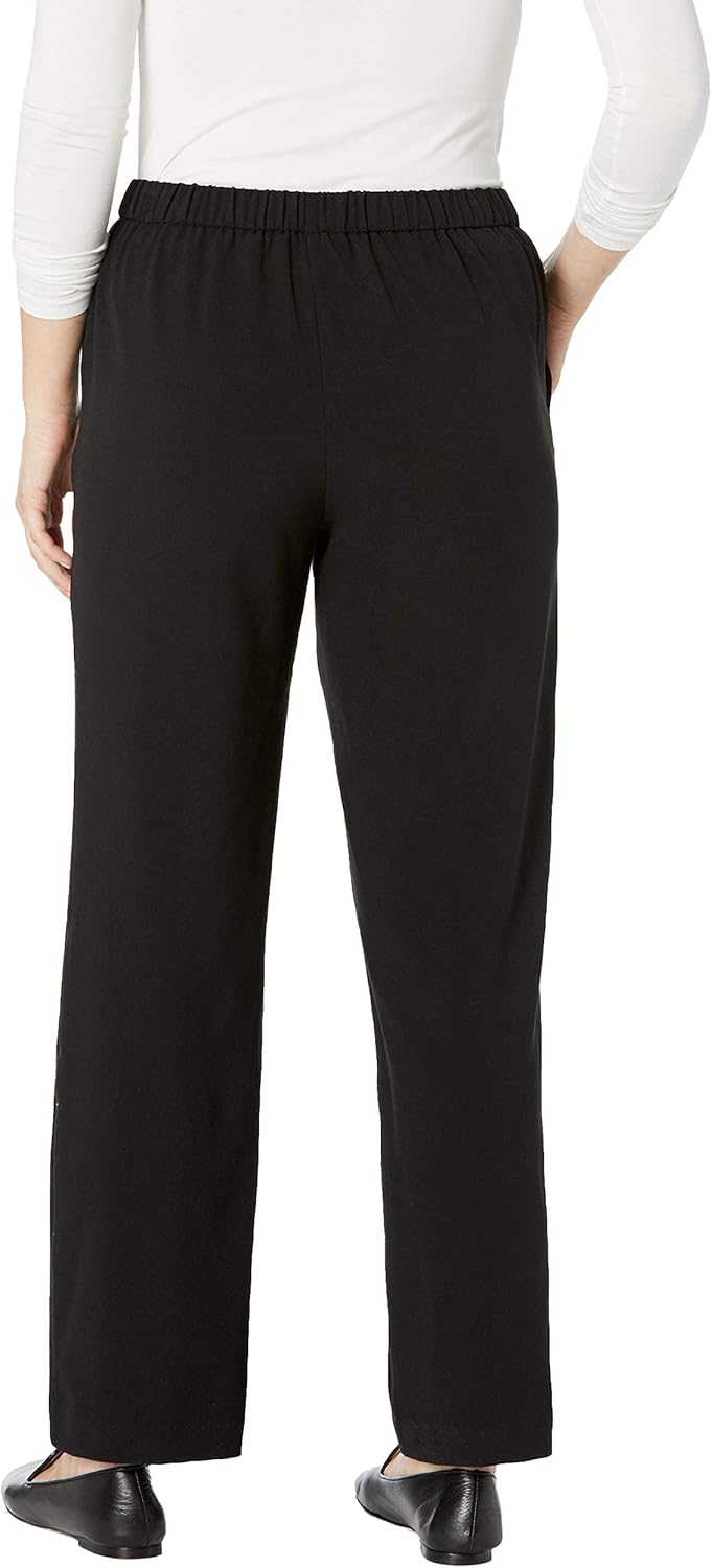 Briggs New York Women's Flat Front Pull on Pant With Slimming Solution (Regular & Short Length) - Image 2