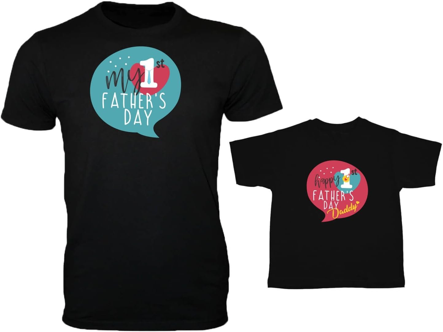 YaYa cafeTheYaYaCafe Dad Kid Family Matching T-Shirts First Father Day T-Shirts_ (Sold Separately)