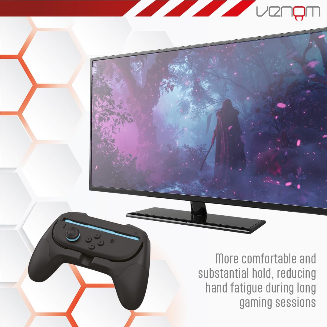 Venom Switch 2 Joy-Con Controller-Griffadapter-Doppelpack (Nintendo Switch 2) – Amazon-Exklusiv