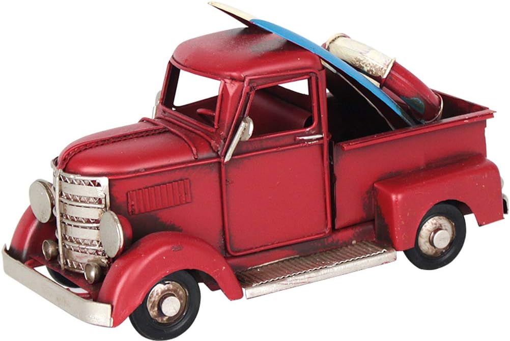 キーストーン(Key Stone) Keystone Object Nostalgic Deco Truck 6.6 x 3.0 x 3.9 inches (16.7 x 7.5 x 10 cm), Red DE049452