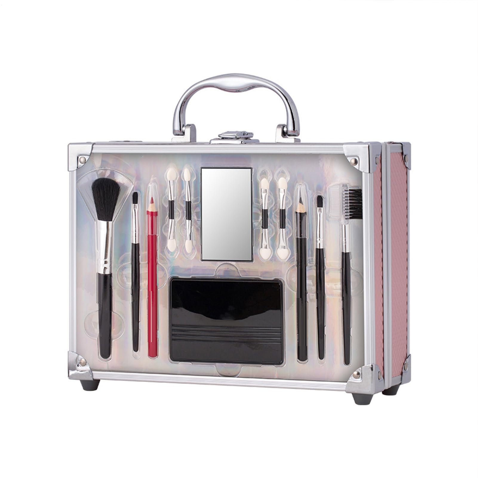 Kompletny Zestaw Kosmetyków do Makijażu Wodoodporne cienie do powiek, | Zestaw do makijażu dla początkujących Do Domu, Podróży, Pracy, Wyjazdów Służbowych, Występów, Wyda