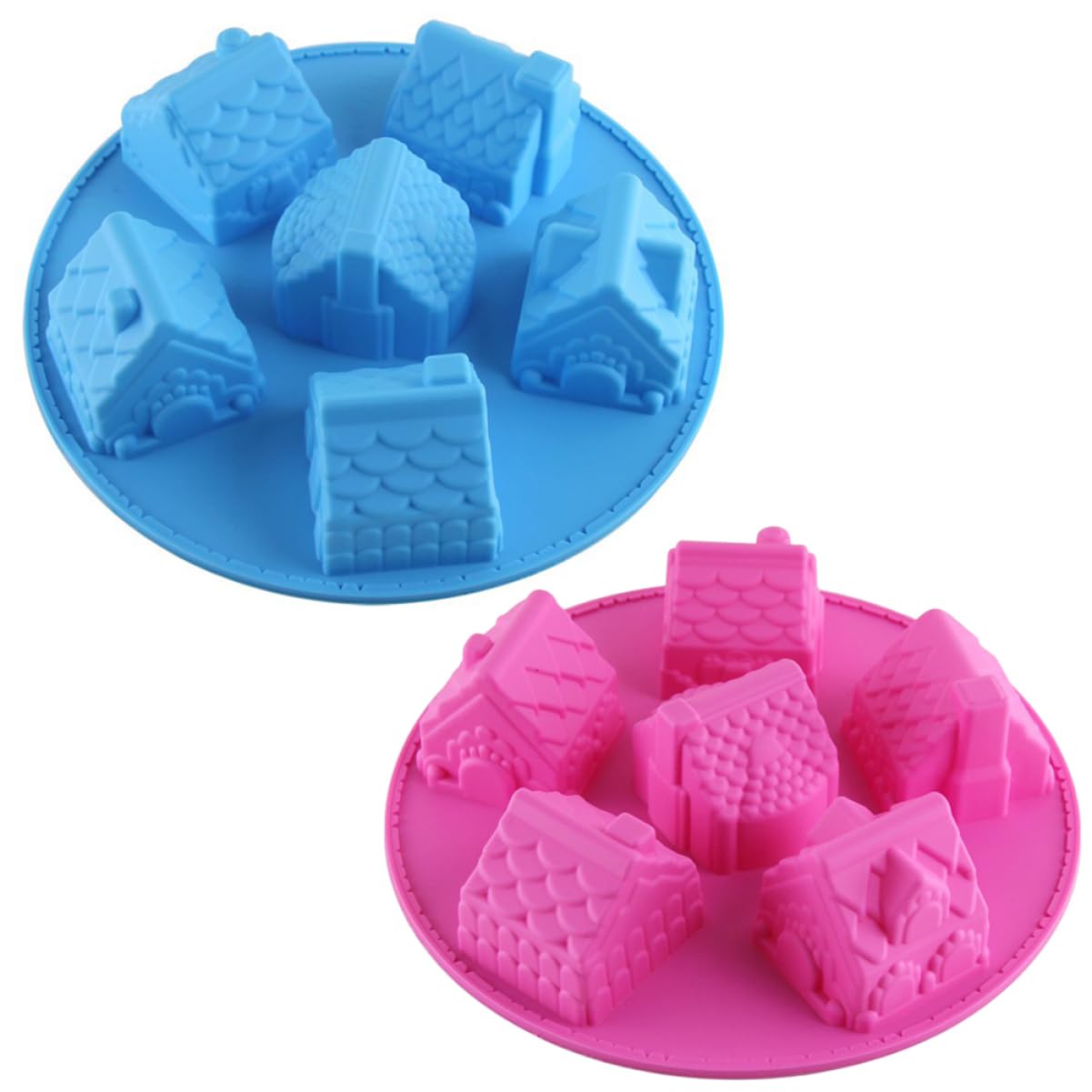 TOPBATHY 3pezzi Silicone Per e Cioccolatini Antiadherente e Flessibile Per Mano Colore Casual