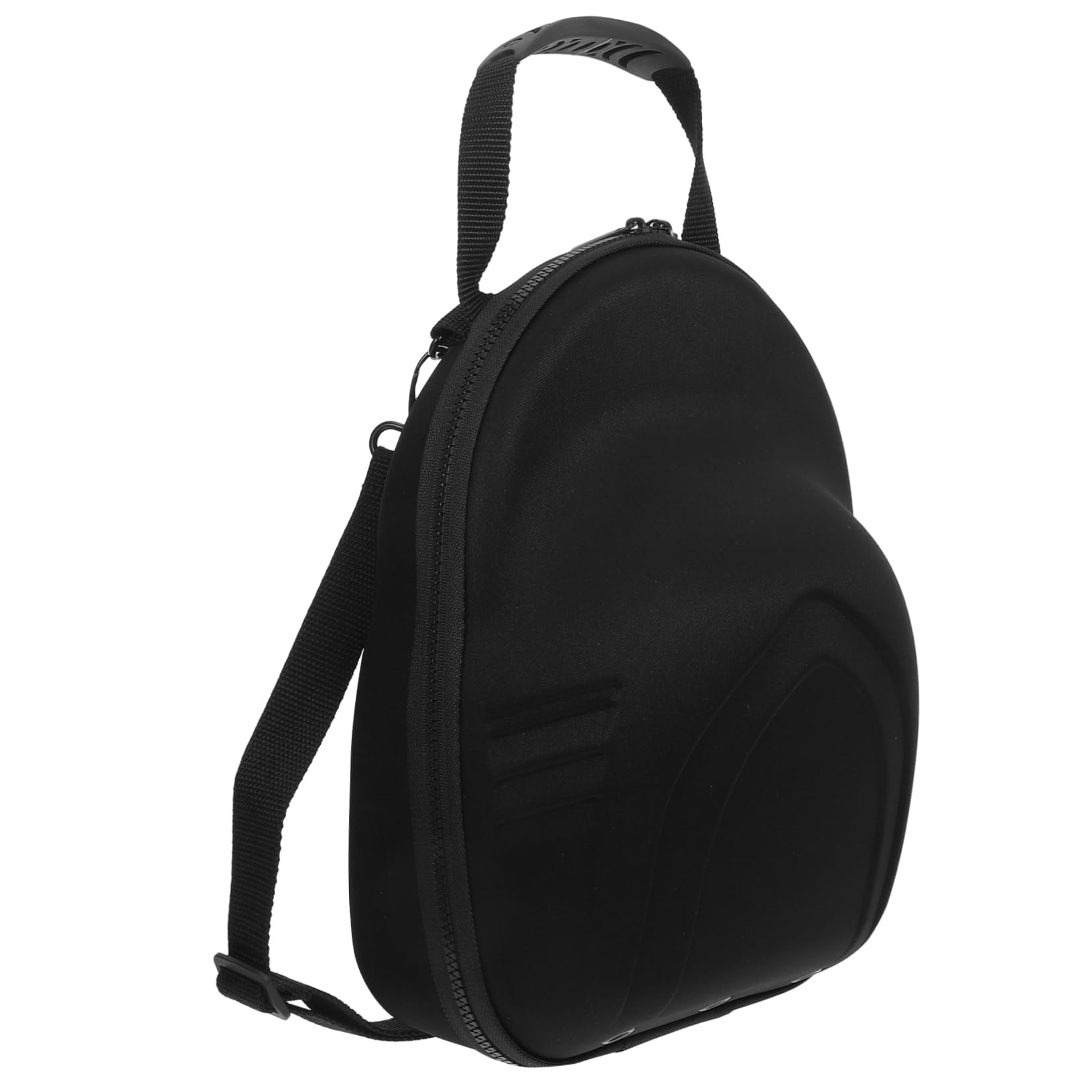 Happyyami Baseball Cap Organizer Box Compact Hat Travel Case Smooth Zipper Handle