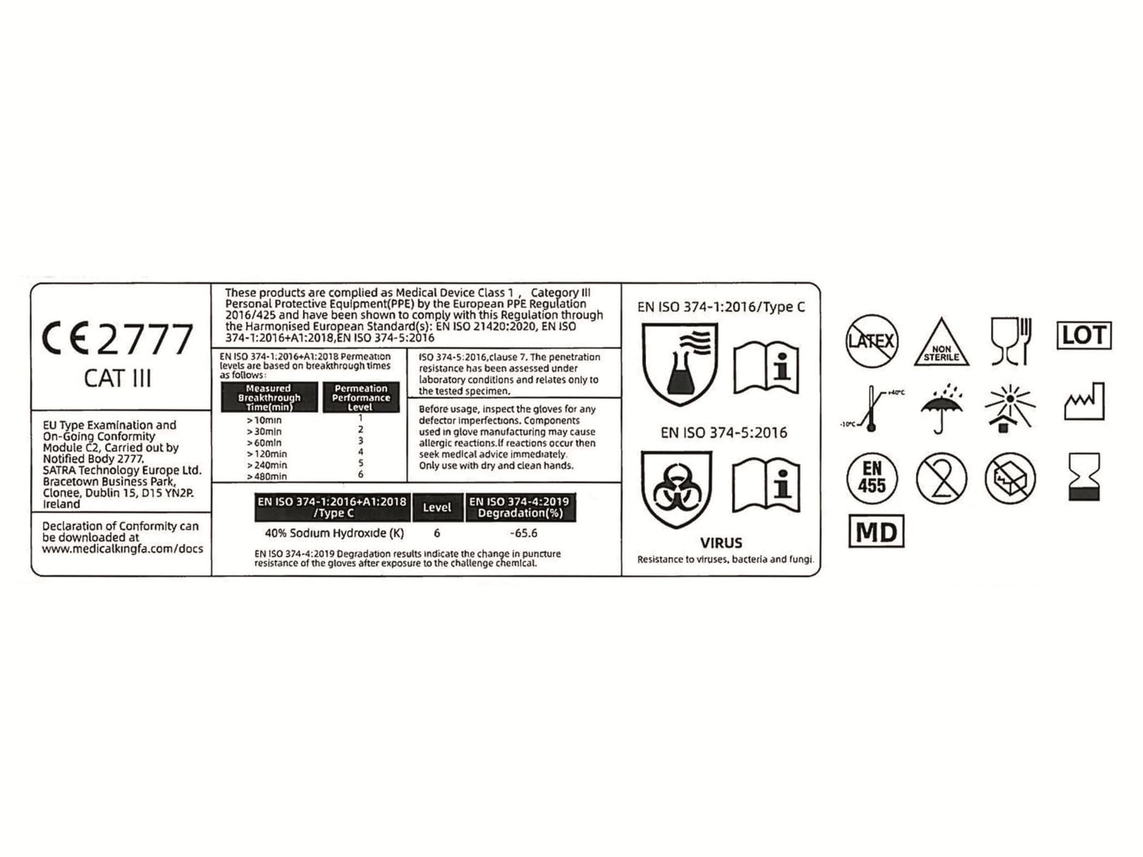 Guanti in nitrile XL, confezione da 1000 pezzi, lattice e silicone, versatili, usa e getta, antistatici