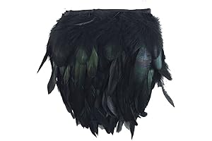 Rooster Hackle Feather Fringe Trim