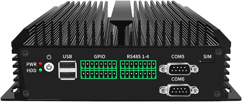 Fanless Firewall Appliance with QAT, PFSense, OPNsense, VPN, Router PC, PVE, Denverton Atom C3758, RN02, 4 x 2.5GbE I226-V, 4 x SFP+ X553, DPDK Support, 32G RAM, 512G SSD