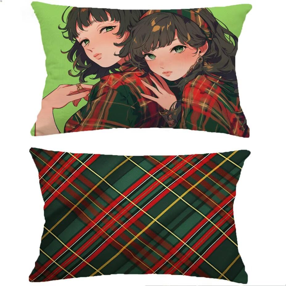 Housse de Coussin de Jardin 70x90 Résistante aux UV et Pluies d'Été