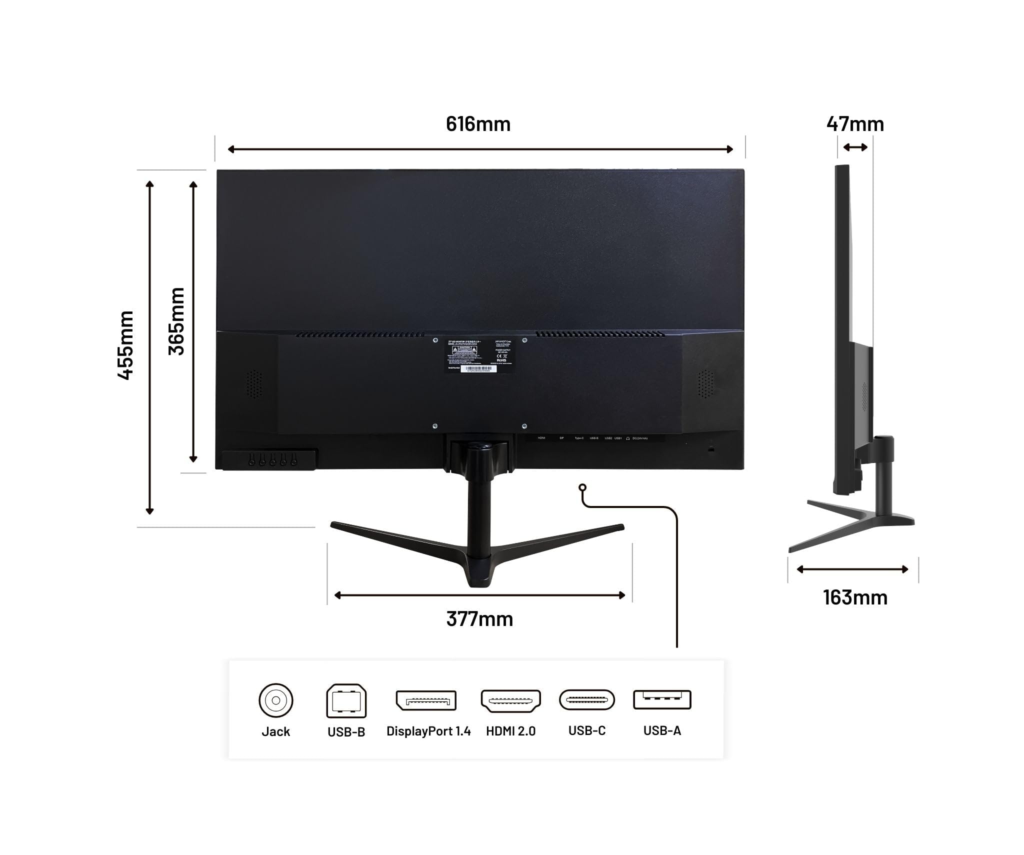 Amazon.co.jp: JAPANNEXT 27インチ モニター WQHD 2560x1440解像度 IPS