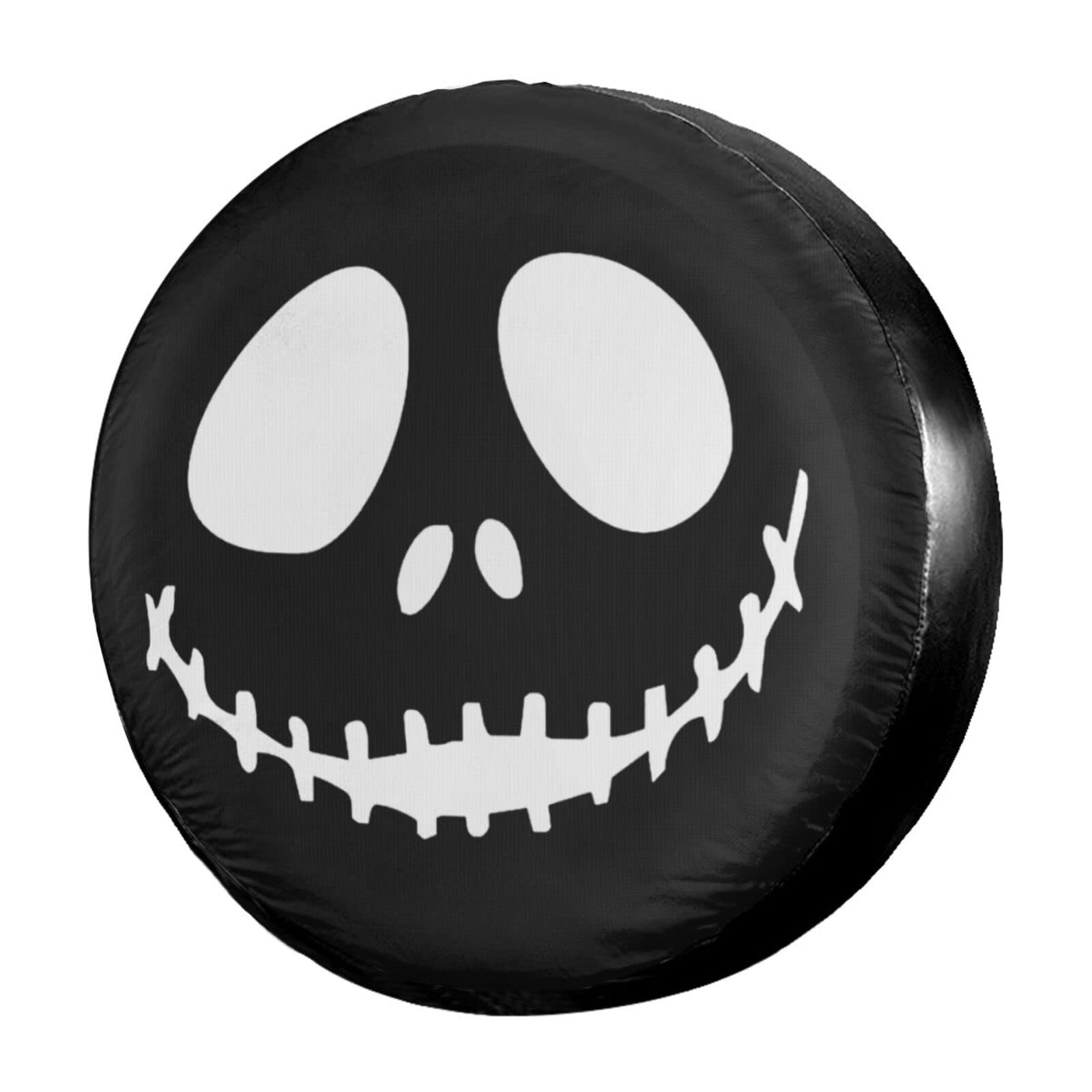 Foruidea Funny Face Spare Tire Cover Dust-Proof Wheel Tire Cover Fit Trailer, RV, SUV and Many Vehicle 17 Inch