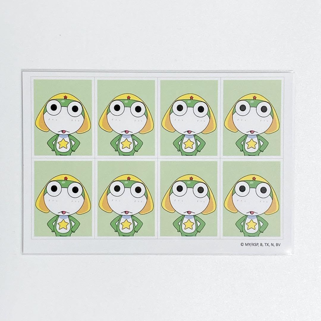 Amazon | 韓国 限定ケロロ軍曹 ちびケロロ ミニフォト ステッカー