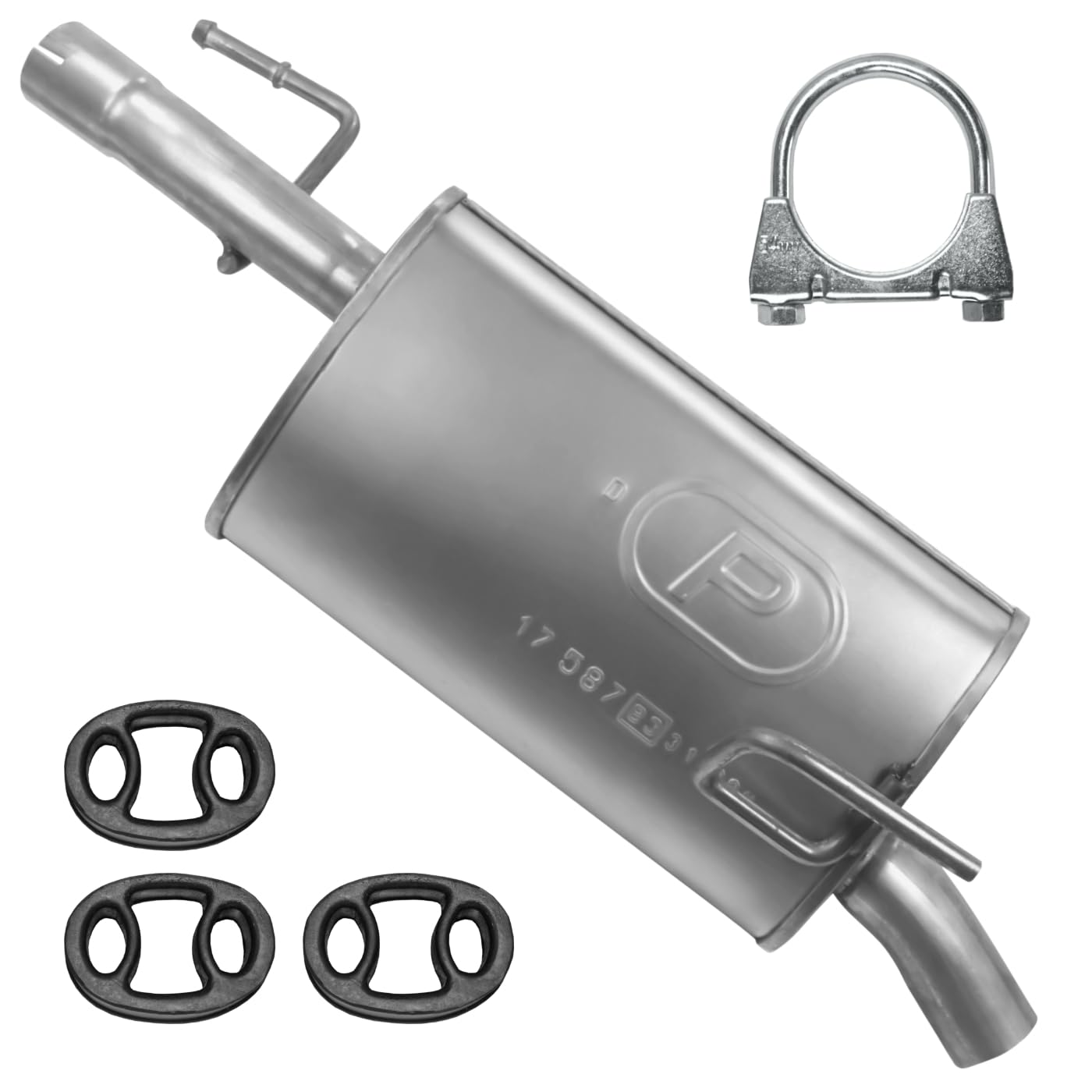 POLMOstrow Auspuff Endtopf für Opel Meriva 1 I A 1.4 Fließheck 2004-07.2010