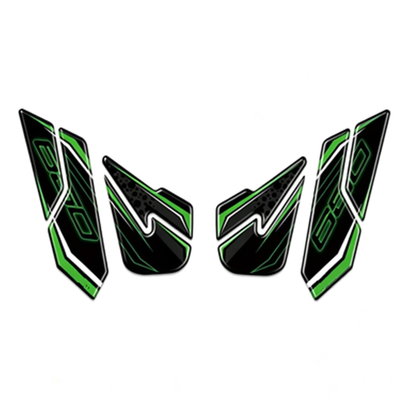 Piwine Color5 Tank Pad Sticker Motorcycle Fuel Protection Decal For Kawasaki For Versys 650 2024 2023 2022 Kneepad