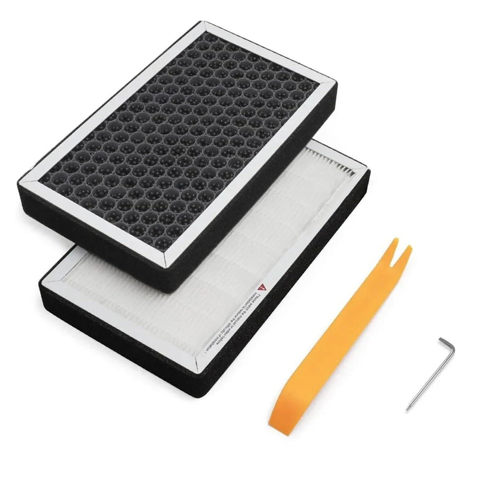 Cabin Filter Cabin Air Filter Fit For Tesla Model Y Juniper Model 3 Highland 2025 HEPA Activated Carbon Cabin Filter Replacement Kit