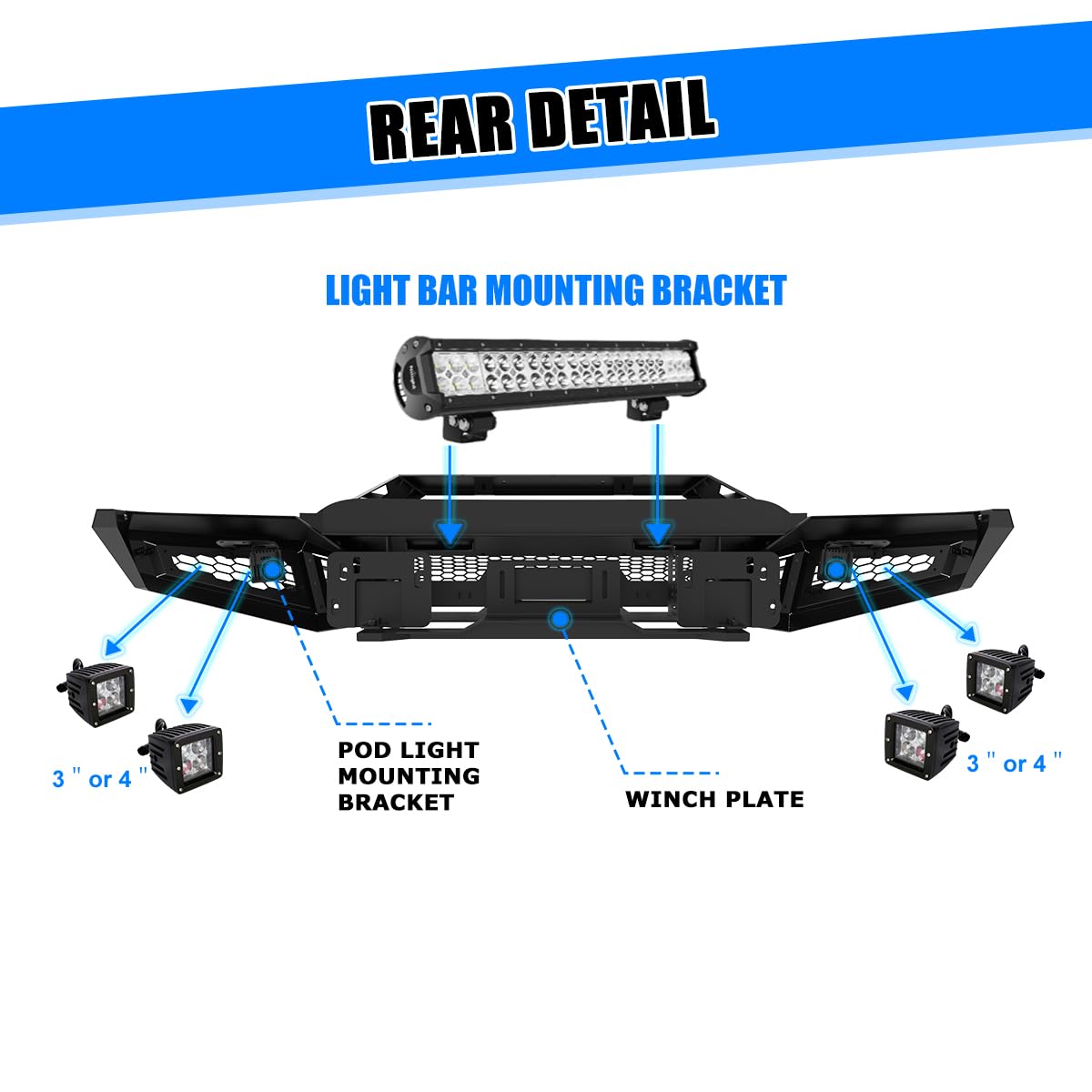 F150 Front Bumper For 2021 2022 - Product View