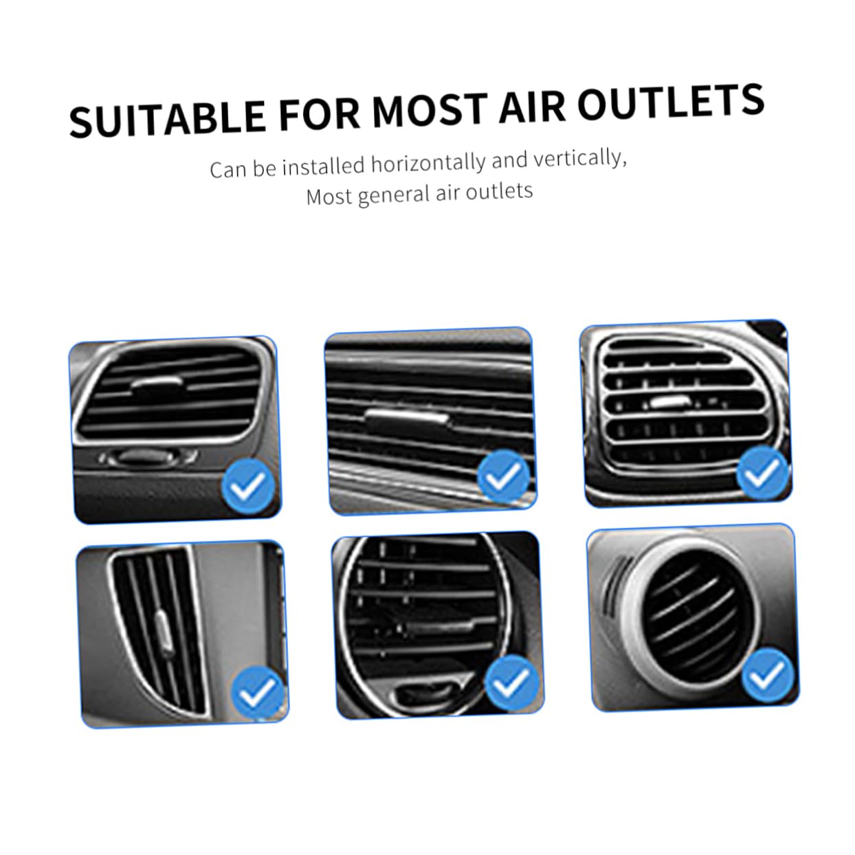 Healeved 12pezzi Diffusore Aromaterapico Fiore Per Auto Elegante Clip Profumo Per Decorazione Interne e Miglioramento Aria