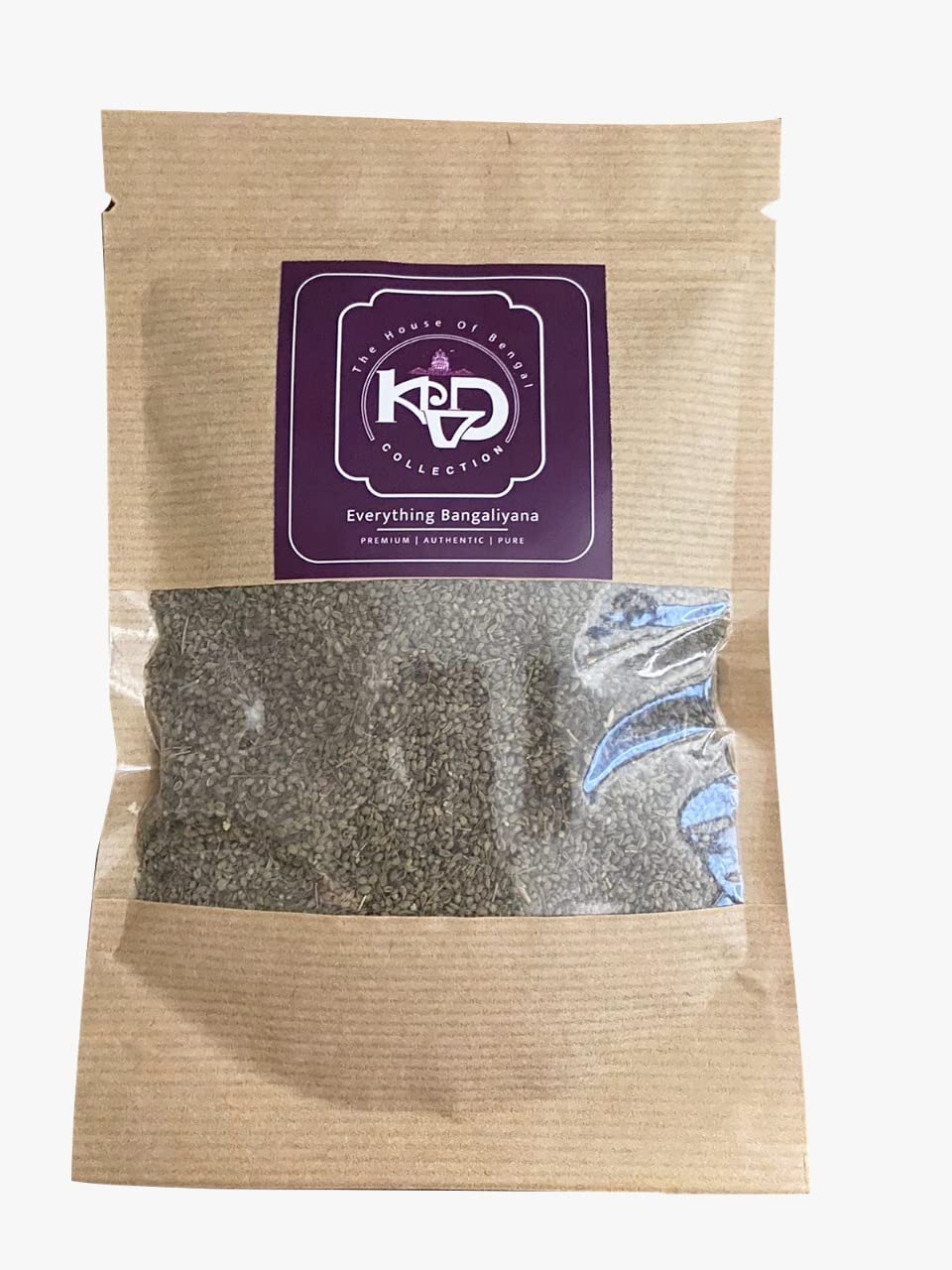 KVD Collection Bangla Radhuni or Wild Celery Seeds for Traditional Bengali Dishes 200 gm