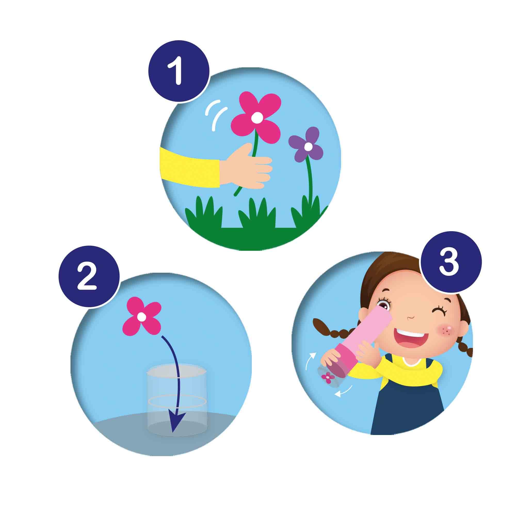 Ses Creative 25205 Trouver et remplir Le kaléidoscope Jeu de Plein air pour Enfants