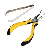 2pcs Fish Bone Removal Tool Set,Includes 5inch Fishing Pliers and 4.3inch Fish Tweezers, Stainless Steel Fish Bone Tweezers for Home Kitchen, Seafood Restaurants,Fish Enthusiasts
