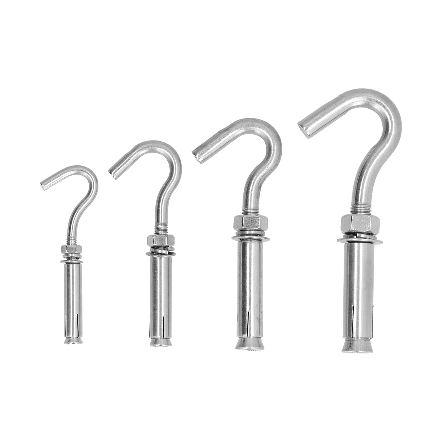 Hyuduo 10 Pack Expansion Hooks, 304 Stainless Steel Hooks for Open