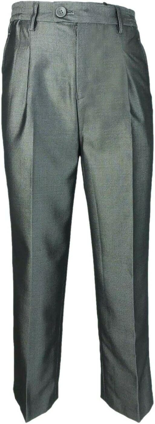 Baby Boy’s Sheen Suit 3 Piece Grey Birthday Wedding Dinner Prom Party Set