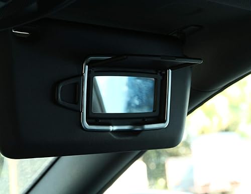 Miniatura 6 de YIWANG ABS cromo interior del coche maquillaje espejo decoración ajuste para Mercedes Benz A B C S Clase CLA GLA GLC GLE GL ML GLS GLK W204 W205