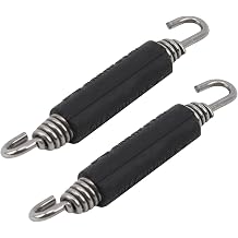Pack of 2 Motorcycle Exhaust Pipe Springs Motorcycle Exhaust Expansion Springs Hook Silencer Spring Hook Silencer Springs for Motorcycle Scooter Motorcycle Modified Exhaust Spring