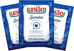 Adoçante União Sucralose Sache 100 Saches De 600mg Adoçante Uniao Diet Kits na Web