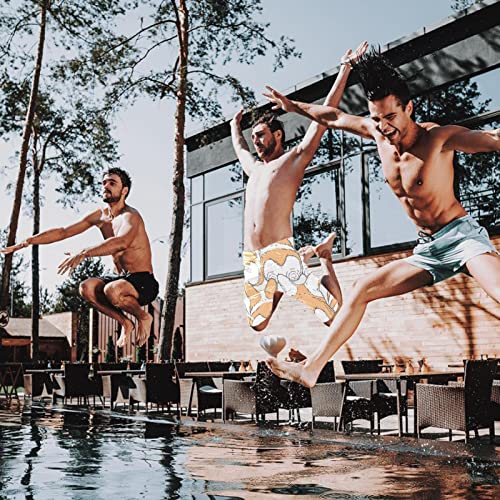 Pantalones cortos de natación antirozaduras y de secado rápido para hombre 4