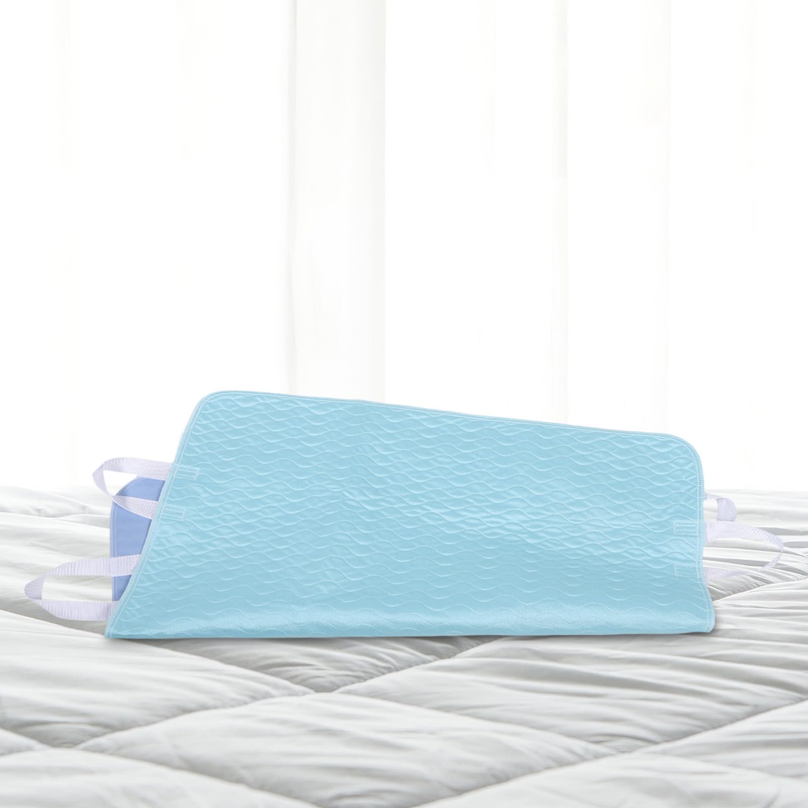 Empapadores de Cama Reutilizables de Poliéster Impermeables Ancianos, Absorbentes y Preventivos para Cuidado Domiciliario