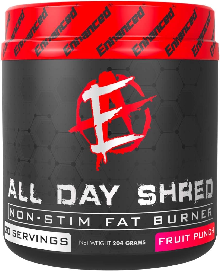 Enhanced LabsAll Day Shred 30 Servings Fat Burner - Fruit Punch