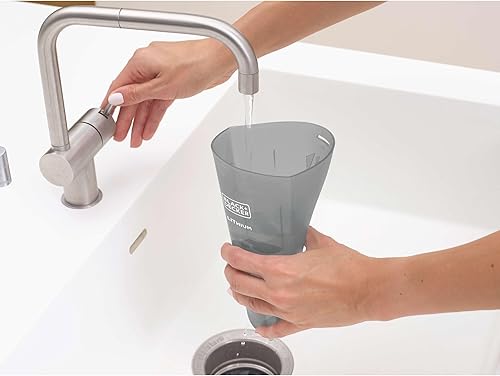 Miniatura 9 de Aspiradora de mano Black+Decker, compacta, de litio. Equipo de 2 amperios, color tech gris