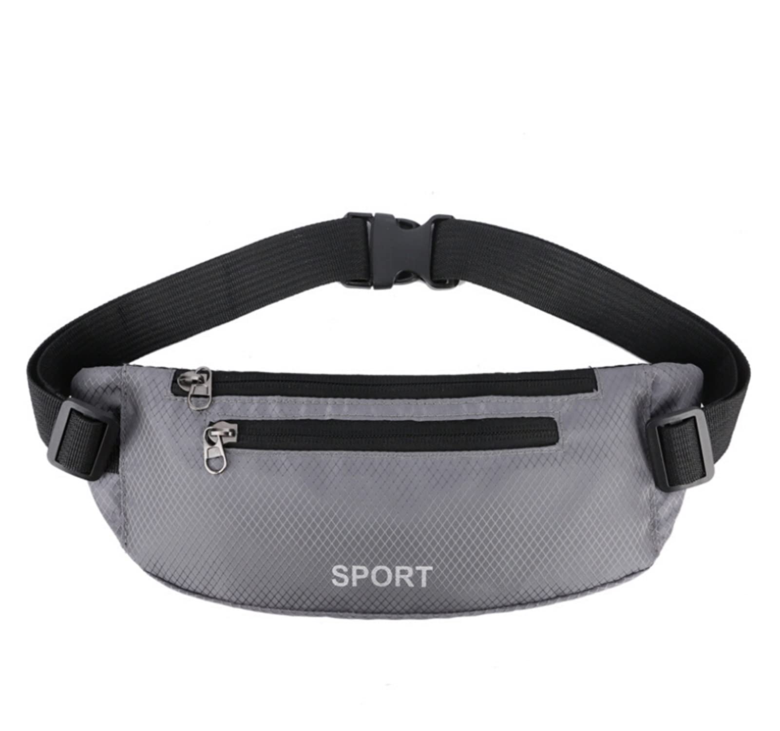 Unisex Frauen Männer Running Bum Bag Casual Fanny Pack Reise Taillenbeutel Geld Reißverschluss Belt Beutel Sport Brieftasche