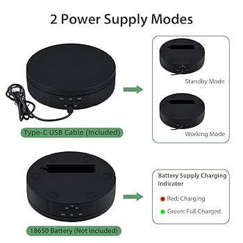 Amazon.com: Mcbazel Motorized Rotating Display Stand,5.7inch